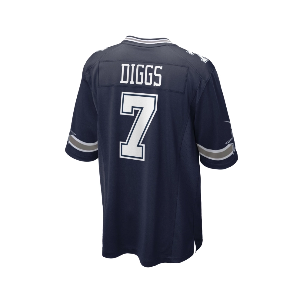 Mens Dallas Cowboys Trevon Diggs Navy Game Jersey