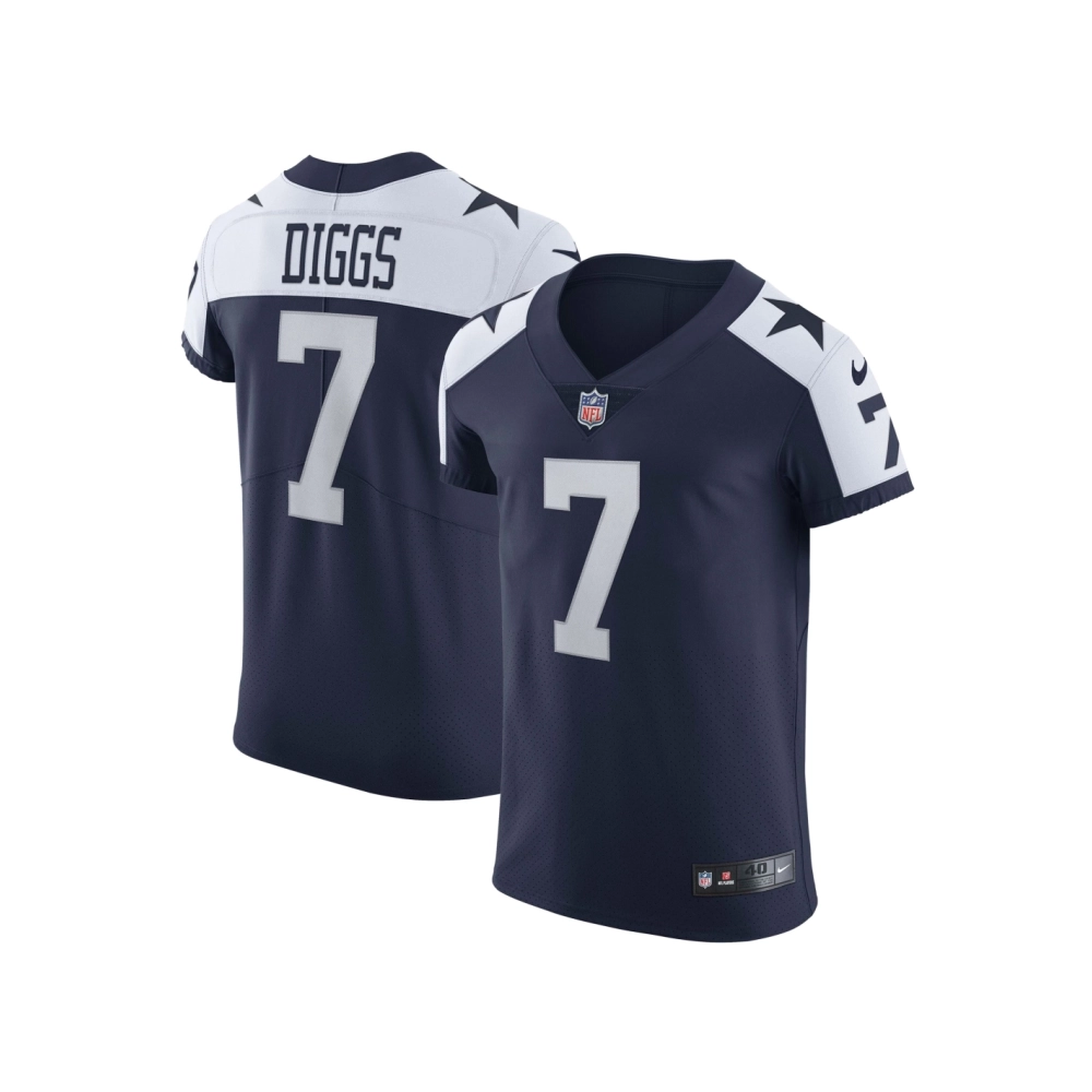 Mens Dallas Cowboys Trevon Diggs Navy Alternate Vapor Elite Jersey