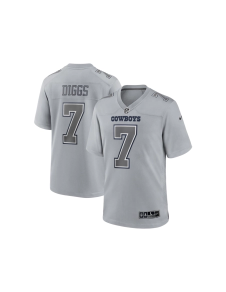 Mens Dallas Cowboys Trevon Diggs Gray Atmosphere Fashion Game Jersey