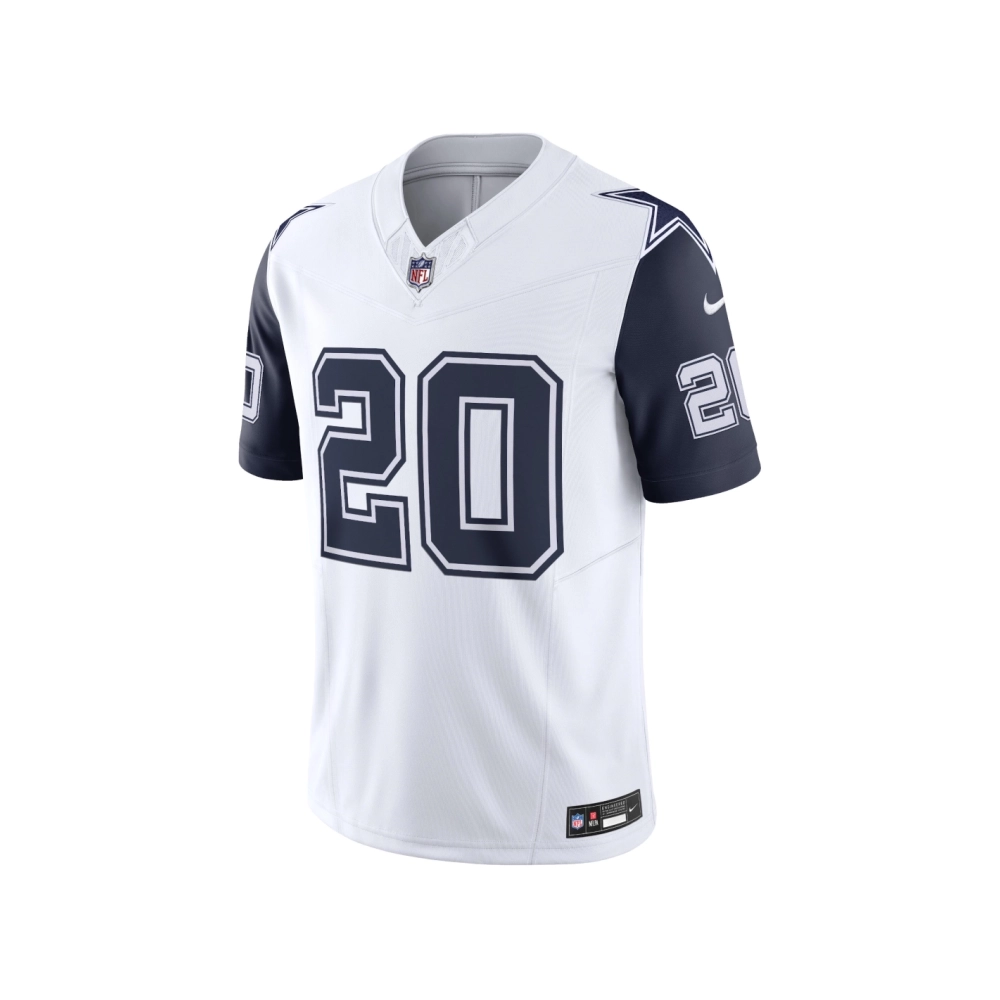 Mens Dallas Cowboys Tony Pollard White Vapor F.U.S.E. Limited Jersey