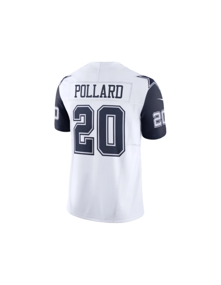Mens Dallas Cowboys Tony Pollard White Vapor F.U.S.E. Limited Jersey