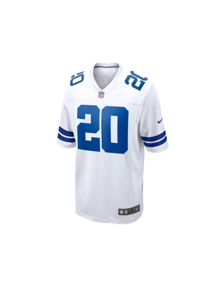 Mens Dallas Cowboys Tony Pollard White Game Player Jersey