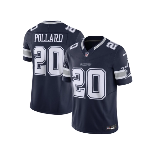 Mens Dallas Cowboys Tony Pollard Navy Vapor F.U.S.E. Limited Jersey