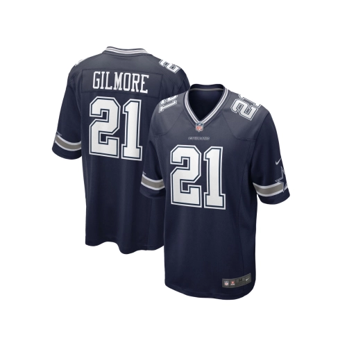Mens Dallas Cowboys Stephon Gilmore Navy Game Jersey