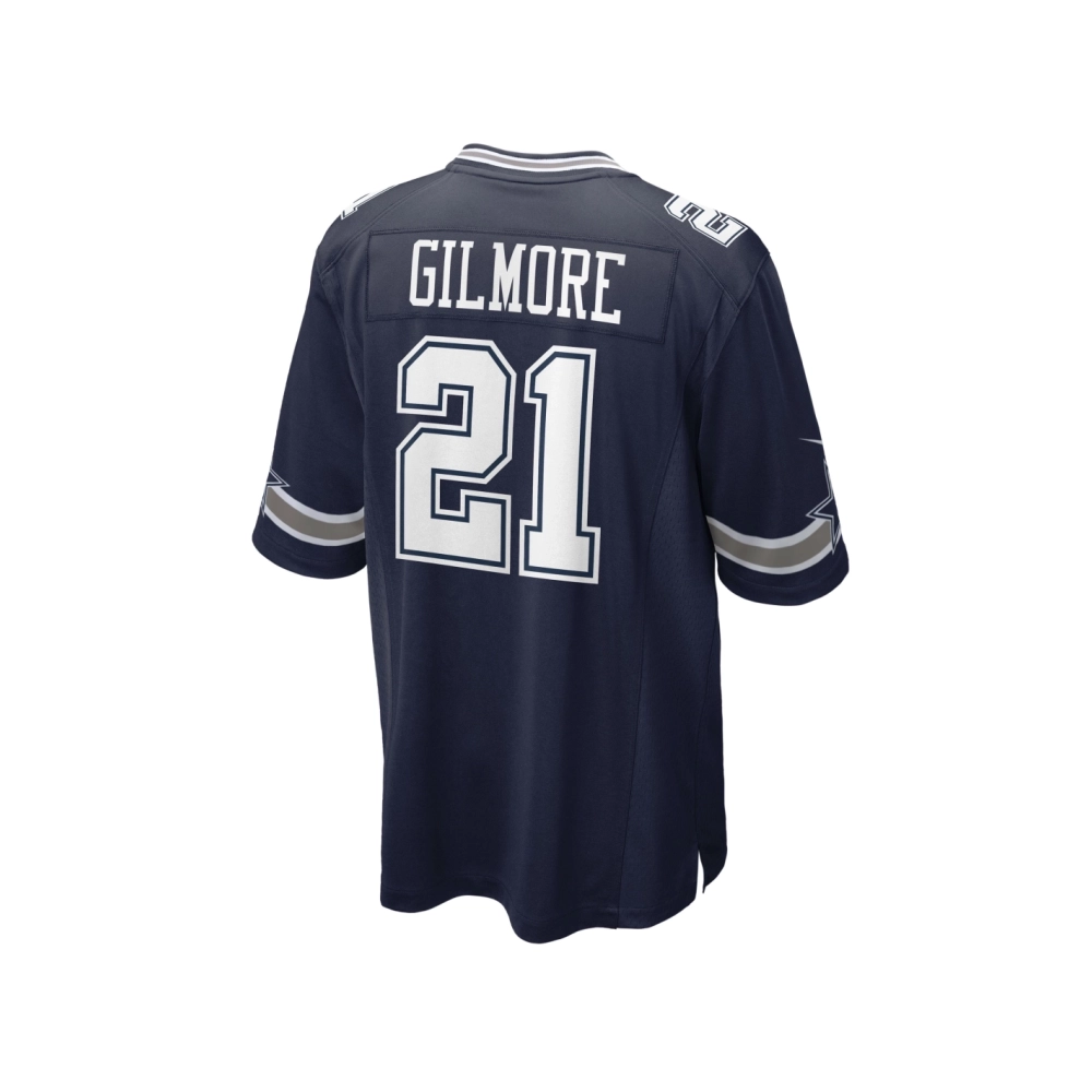 Mens Dallas Cowboys Stephon Gilmore Navy Game Jersey