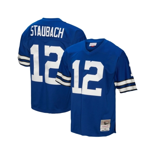 Mens Dallas Cowboys Roger Staubach Royal Legacy Replica Jersey