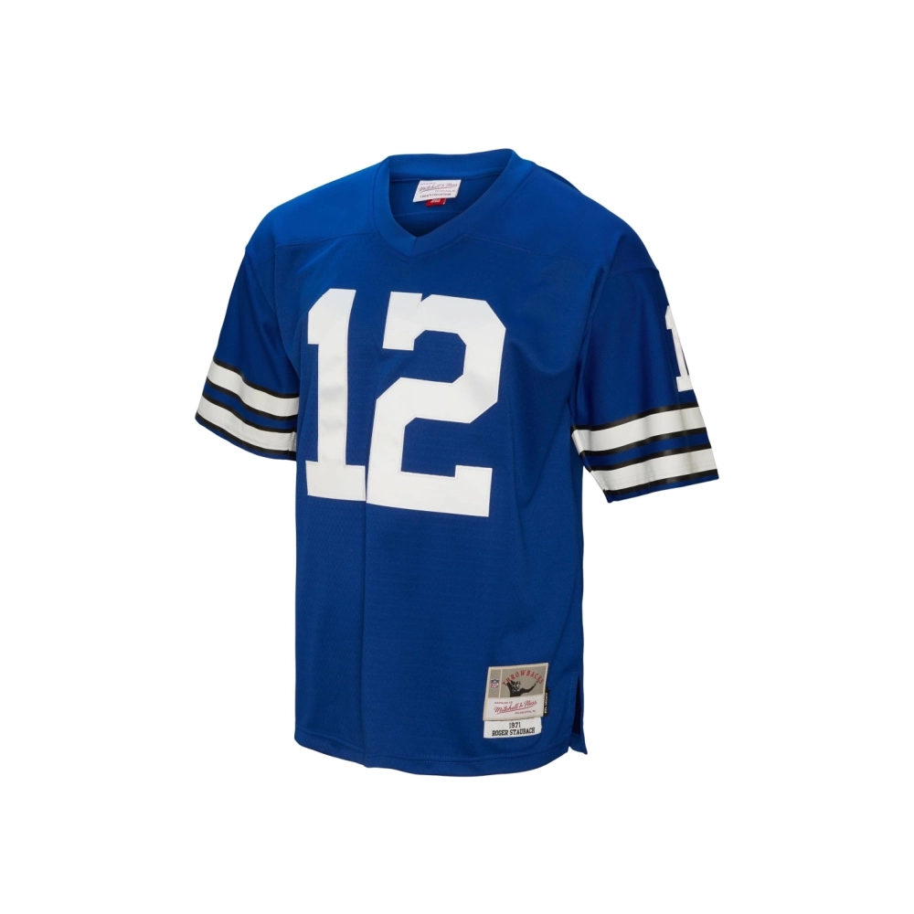 Mens Dallas Cowboys Roger Staubach Royal Legacy Replica Jersey