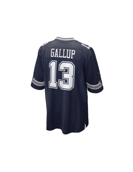 Mens Dallas Cowboys Michael Gallup Navy Game Jersey