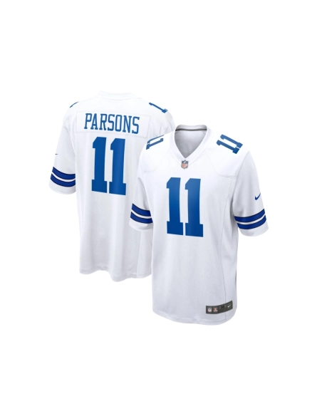Mens Dallas Cowboys Micah Parsons White Game Player Jersey