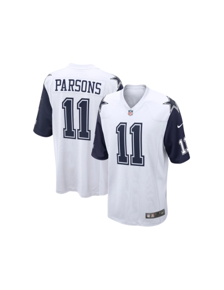 Mens Dallas Cowboys Micah Parsons White Alternate Game Jersey