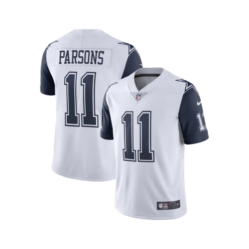 Mens Dallas Cowboys Micah Parsons White Alternate 2 Vapor Limited Jersey
