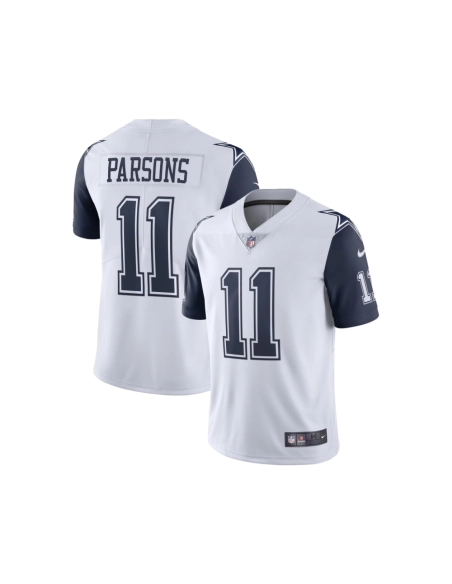 Mens Dallas Cowboys Micah Parsons White Alternate 2 Vapor Limited Jersey