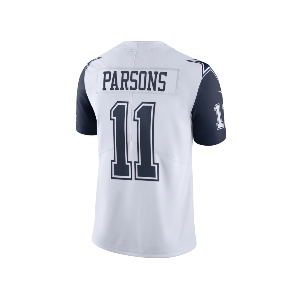Mens Dallas Cowboys Micah Parsons White Alternate 2 Vapor Limited Jersey
