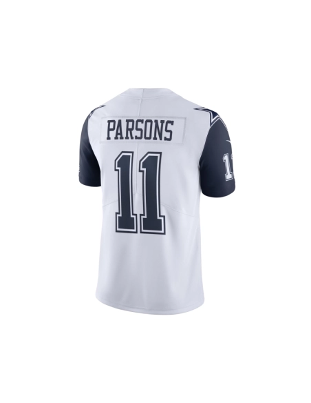 Mens Dallas Cowboys Micah Parsons White Alternate 2 Vapor Limited Jersey