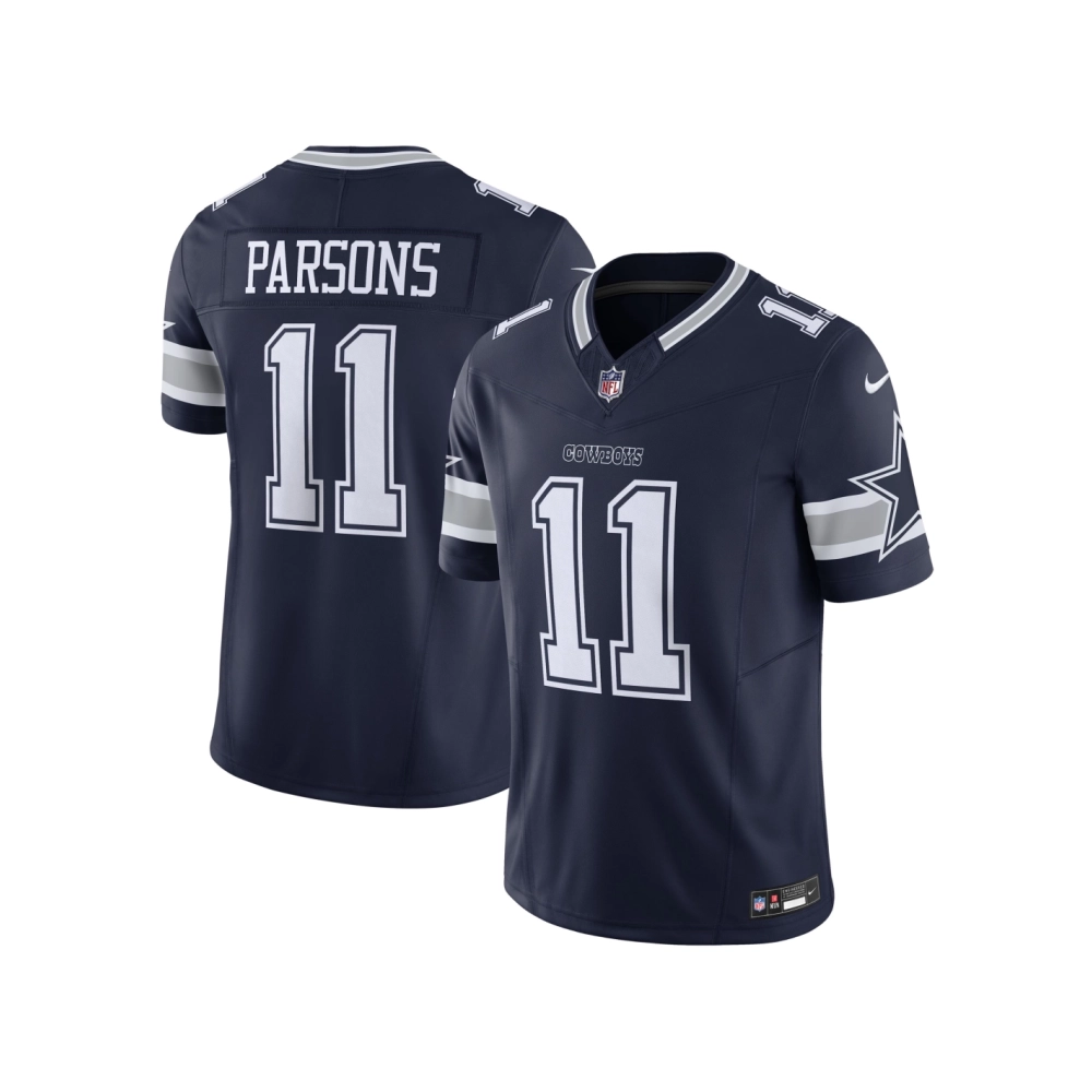 Mens Dallas Cowboys Micah Parsons Navy Vapor F.U.S.E. Limited Jersey