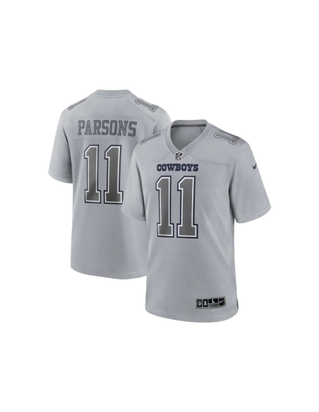 Mens Dallas Cowboys Micah Parsons Gray Atmosphere Fashion Game Jersey
