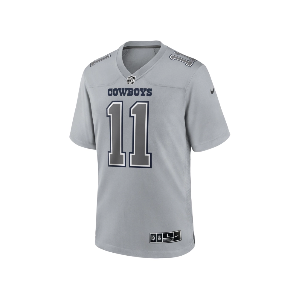 Mens Dallas Cowboys Micah Parsons Gray Atmosphere Fashion Game Jersey