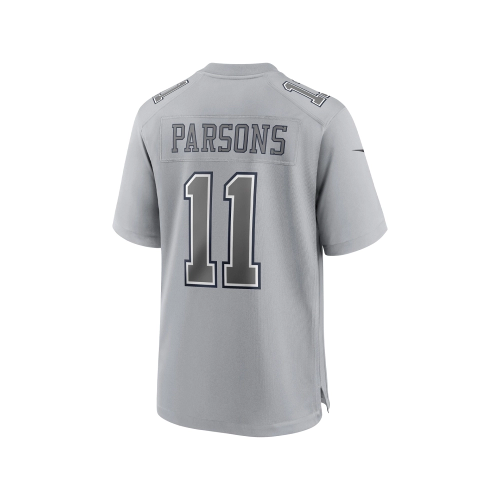 Mens Dallas Cowboys Micah Parsons Gray Atmosphere Fashion Game Jersey