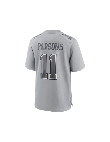 Mens Dallas Cowboys Micah Parsons Gray Atmosphere Fashion Game Jersey