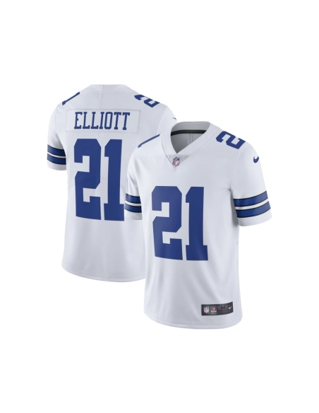 Mens Dallas Cowboys Ezekiel Elliott White Vapor Limited Player Jersey