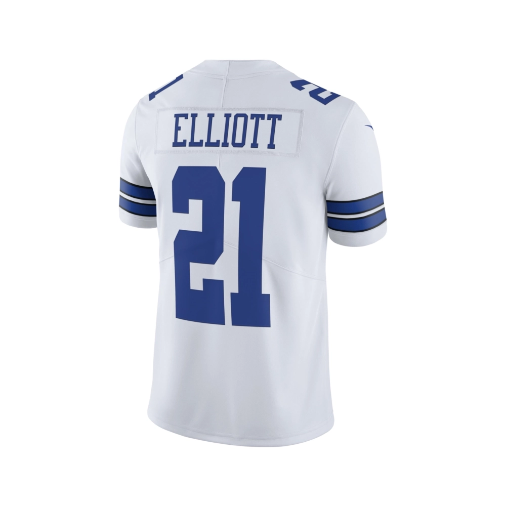 Mens Dallas Cowboys Ezekiel Elliott White Vapor Limited Player Jersey