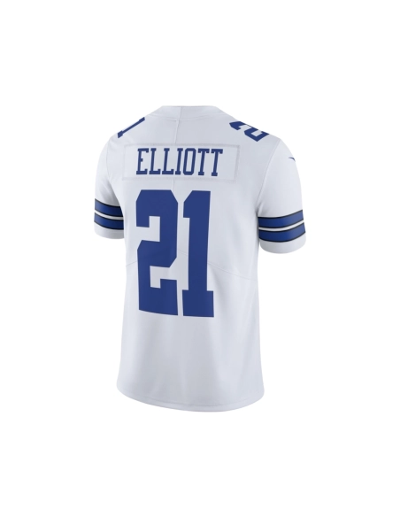 Mens Dallas Cowboys Ezekiel Elliott White Vapor Limited Player Jersey