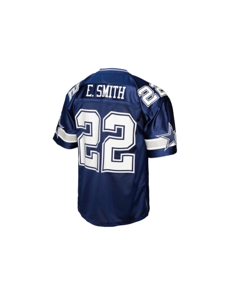 Mens Dallas Cowboys Emmitt Smith Navy Legacy Replica Jersey