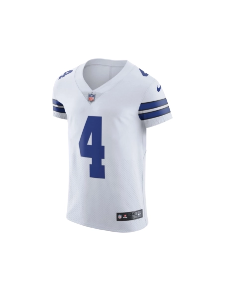 Mens Dallas Cowboys Dak Prescott White Vapor Elite Player Jersey