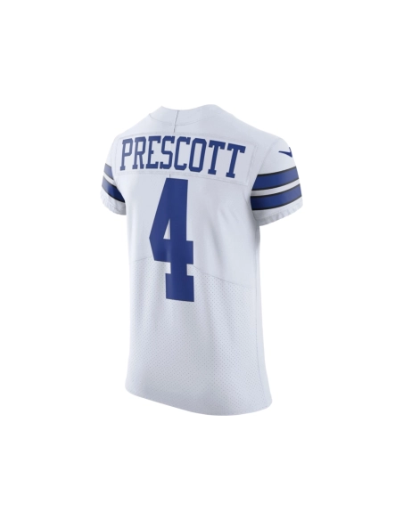 Mens Dallas Cowboys Dak Prescott White Vapor Elite Player Jersey