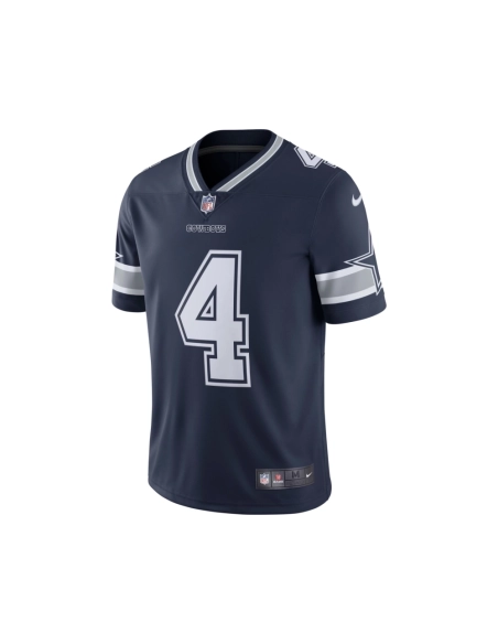 Mens Dallas Cowboys Dak Prescott Navy Vapor Limited Player Jersey