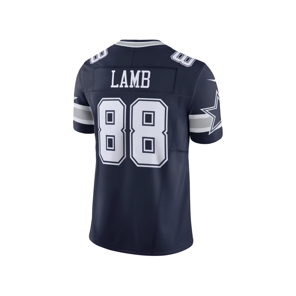 Mens Dallas Cowboys CeeDee Lamb Navy Vapor F.U.S.E. Limited Jersey