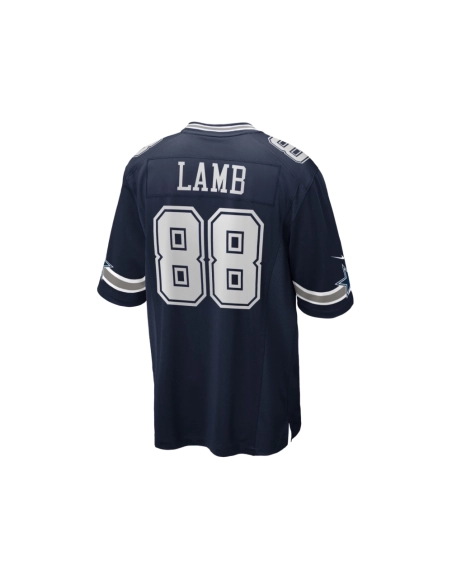 Mens Dallas Cowboys CeeDee Lamb Navy Game Jersey