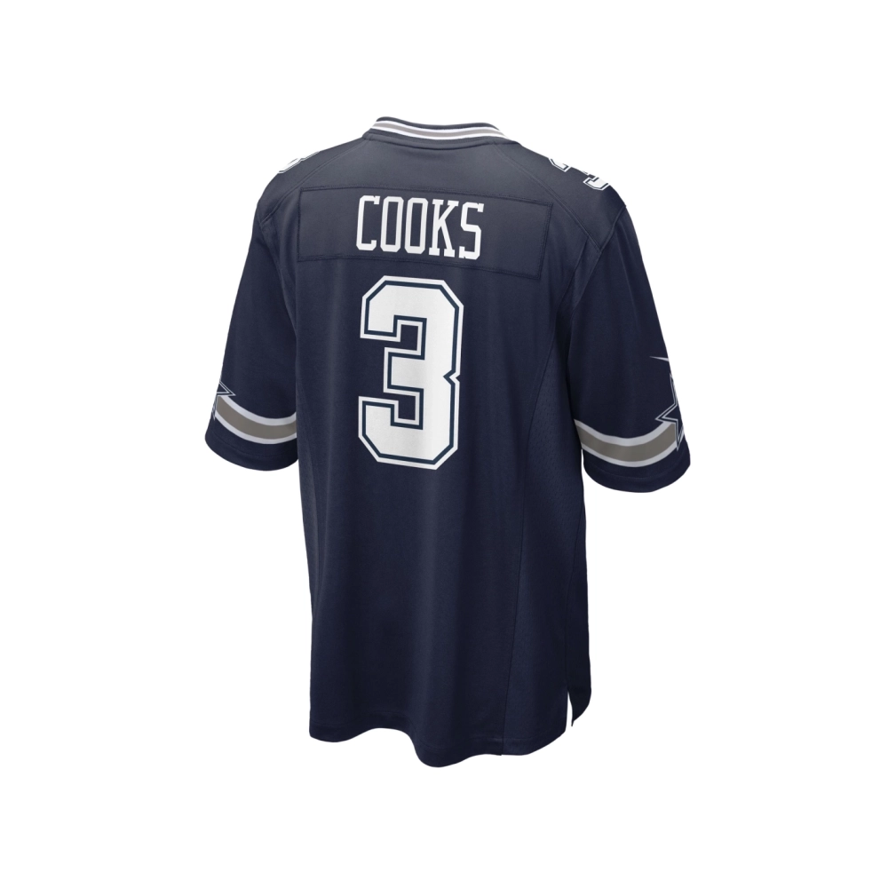 Mens Dallas Cowboys Brandin Cooks Navy Game Jersey
