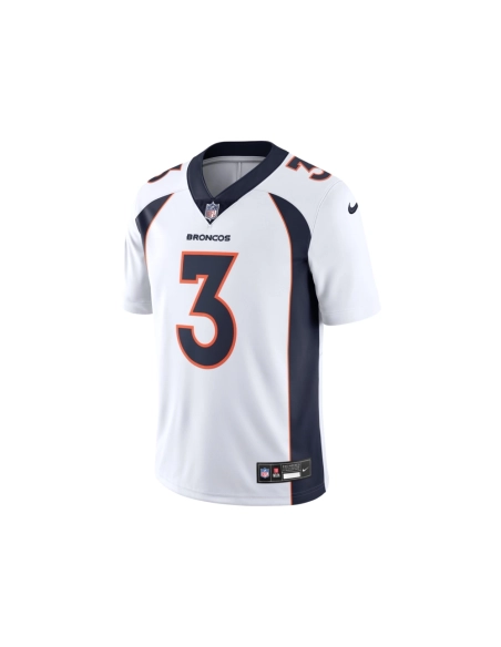 Mens Denver Broncos Russell Wilson White Vapor Untouchable Limited Jersey