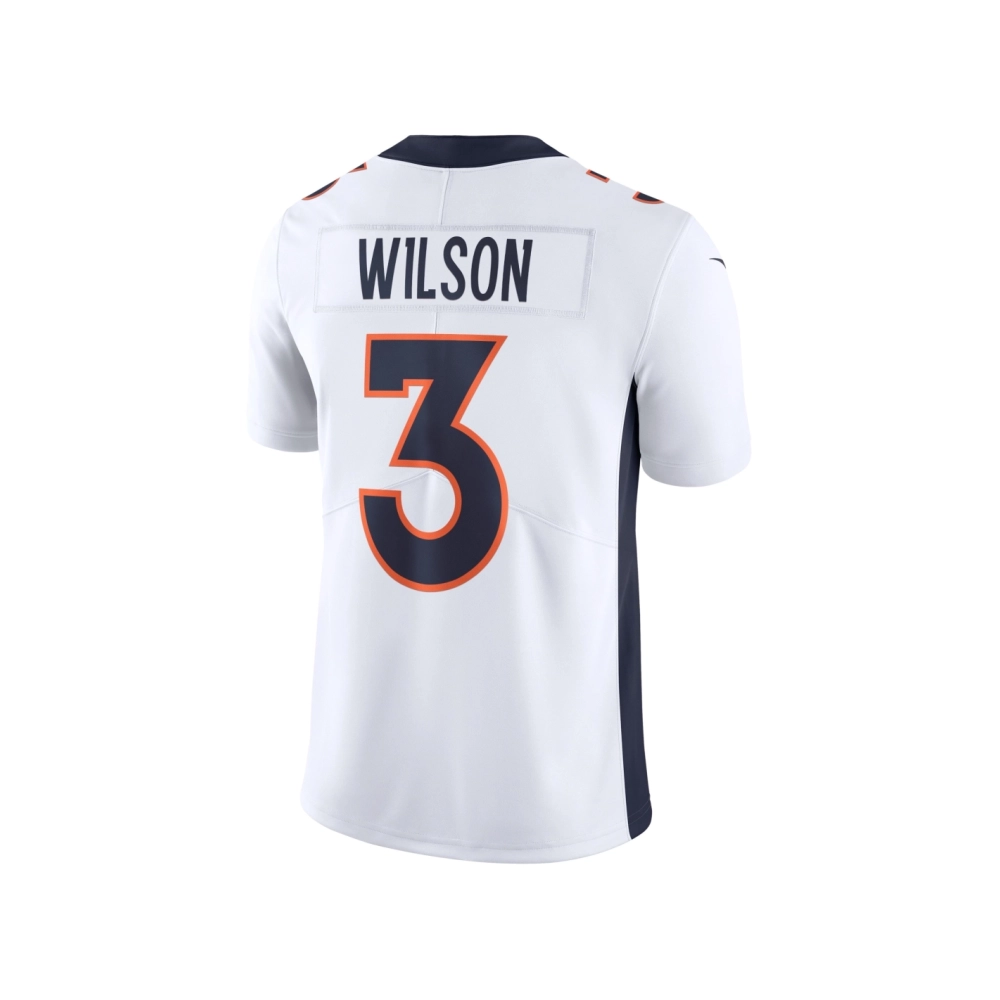 Mens Denver Broncos Russell Wilson White Vapor Untouchable Limited Jersey