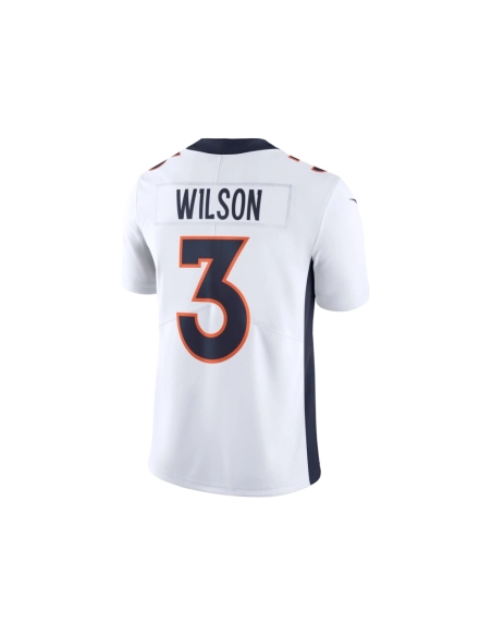 Mens Denver Broncos Russell Wilson White Vapor Untouchable Limited Jersey