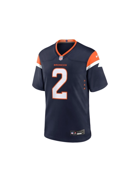 Mens Denver Broncos Patrick Surtain II Navy Mile High Collection Alternate Game Jersey