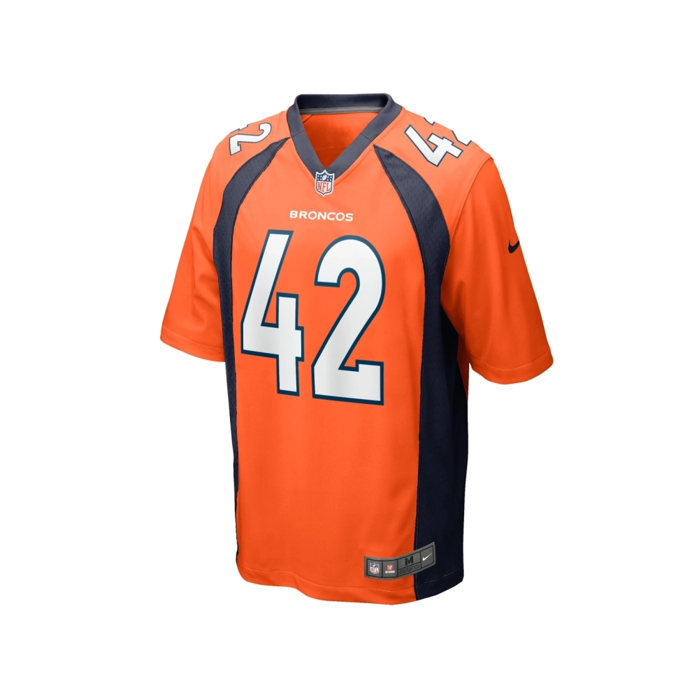 Mens Denver Broncos Nik Bonitto Orange Game Player Jersey