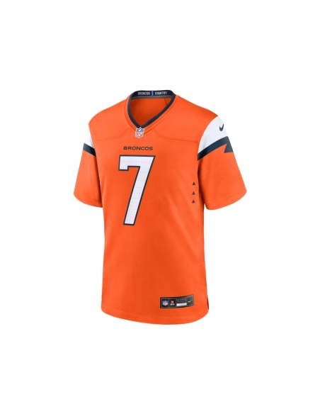 Mens Denver Broncos John Elway Orange Mile High Collection Retired Player Game Jersey