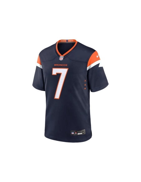 Mens Denver Broncos John Elway Navy Mile High Collection Alternate Retired Player Game Jersey