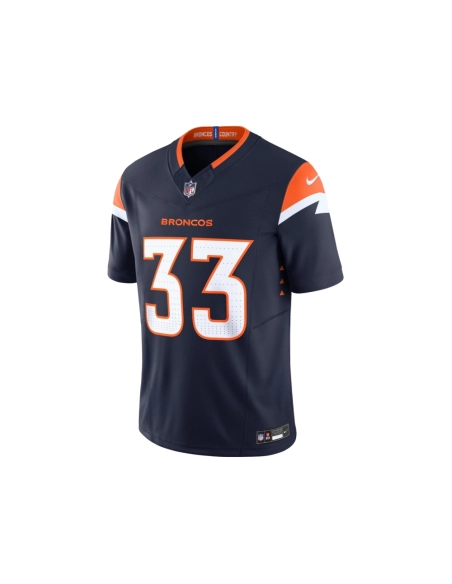 Mens Denver Broncos Javonte Williams Navy Mile High Collection Vapor F.U.S.E. Limited Jersey