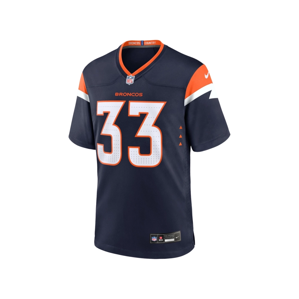Mens Denver Broncos Javonte Williams Navy Mile High Collection Alternate Game Jersey