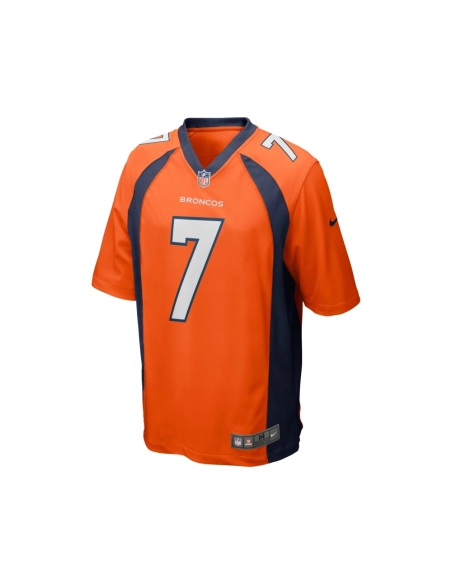 Mens Denver Broncos Craig Morton Orange Game Retired Player Jersey