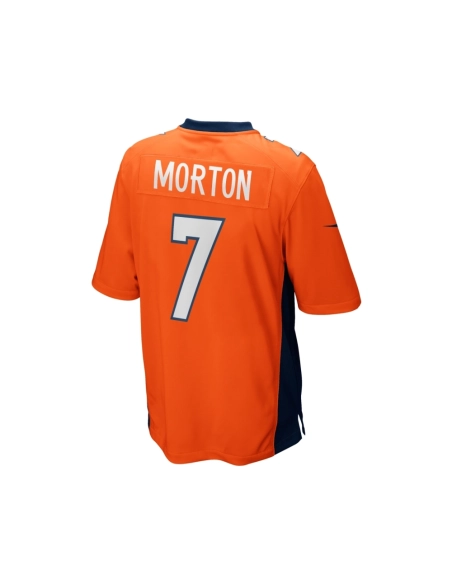 Mens Denver Broncos Craig Morton Orange Game Retired Player Jersey