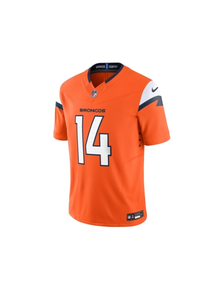 Mens Denver Broncos Courtland Sutton Orange Mile High Collection Vapor F.U.S.E. Limited Jersey