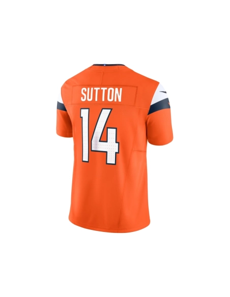 Mens Denver Broncos Courtland Sutton Orange Mile High Collection Vapor F.U.S.E. Limited Jersey