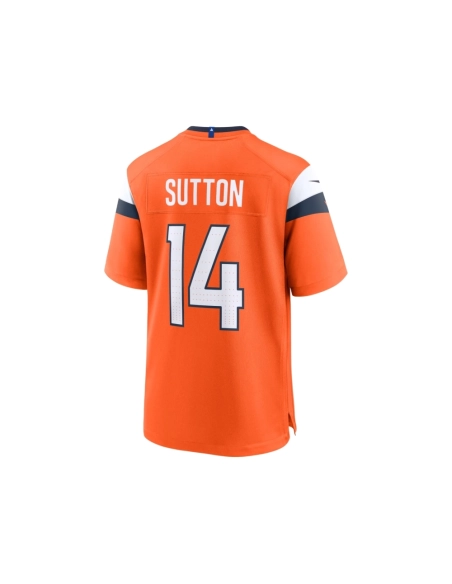 Mens Denver Broncos Courtland Sutton Orange Mile High Collection Game Jersey