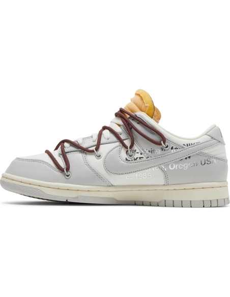 OffWhite x Dunk Low Lot 46 of 50,Dunk SB,NIKE SHOES Reps