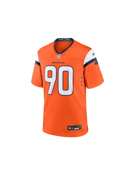 Mens Denver Broncos Angelo Blackson Orange Game Jersey