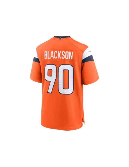 Mens Denver Broncos Angelo Blackson Orange Game Jersey